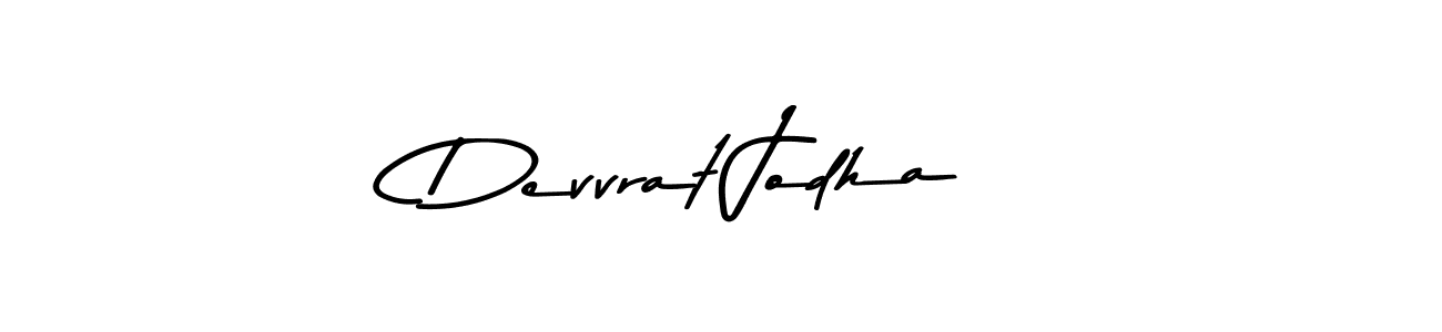 Use a signature maker to create a handwritten signature online. With this signature software, you can design (Asem Kandis PERSONAL USE) your own signature for name Devvrat Jodha. Devvrat Jodha signature style 9 images and pictures png