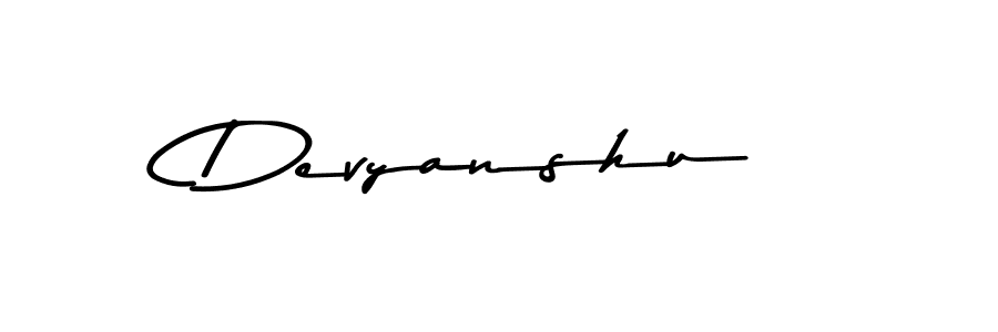 Devyanshu stylish signature style. Best Handwritten Sign (Asem Kandis PERSONAL USE) for my name. Handwritten Signature Collection Ideas for my name Devyanshu. Devyanshu signature style 9 images and pictures png