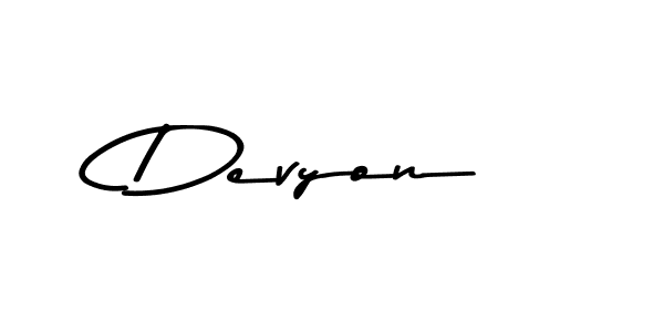 Asem Kandis PERSONAL USE is a professional signature style that is perfect for those who want to add a touch of class to their signature. It is also a great choice for those who want to make their signature more unique. Get Devyon name to fancy signature for free. Devyon signature style 9 images and pictures png