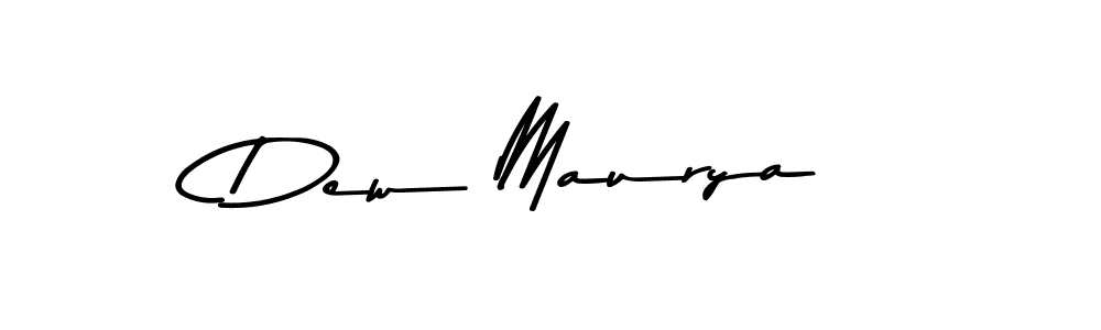 How to make Dew Maurya signature? Asem Kandis PERSONAL USE is a professional autograph style. Create handwritten signature for Dew Maurya name. Dew Maurya signature style 9 images and pictures png