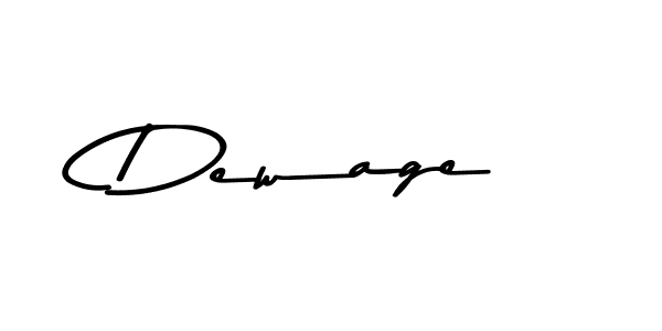 Dewage stylish signature style. Best Handwritten Sign (Asem Kandis PERSONAL USE) for my name. Handwritten Signature Collection Ideas for my name Dewage. Dewage signature style 9 images and pictures png