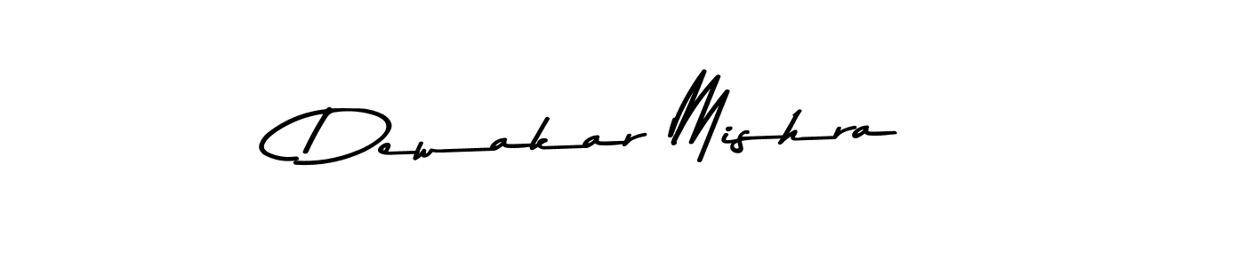 Make a beautiful signature design for name Dewakar Mishra. With this signature (Asem Kandis PERSONAL USE) style, you can create a handwritten signature for free. Dewakar Mishra signature style 9 images and pictures png