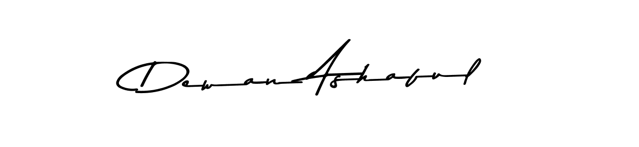 Here are the top 10 professional signature styles for the name Dewan Ashaful. These are the best autograph styles you can use for your name. Dewan Ashaful signature style 9 images and pictures png