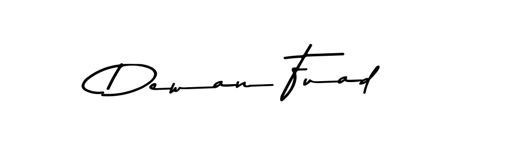 Make a short Dewan Fuad signature style. Manage your documents anywhere anytime using Asem Kandis PERSONAL USE. Create and add eSignatures, submit forms, share and send files easily. Dewan Fuad signature style 9 images and pictures png