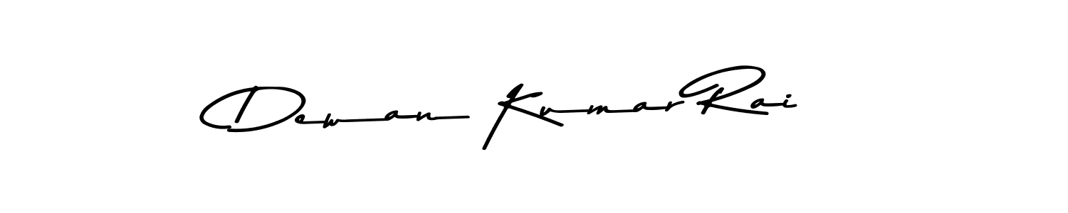 Create a beautiful signature design for name Dewan Kumar Rai. With this signature (Asem Kandis PERSONAL USE) fonts, you can make a handwritten signature for free. Dewan Kumar Rai signature style 9 images and pictures png