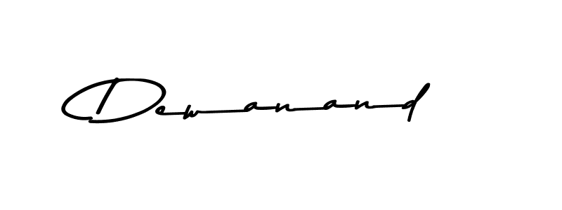 Make a beautiful signature design for name Dewanand. Use this online signature maker to create a handwritten signature for free. Dewanand signature style 9 images and pictures png