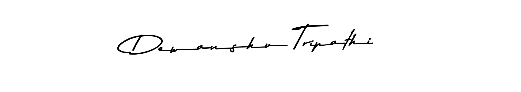 Design your own signature with our free online signature maker. With this signature software, you can create a handwritten (Asem Kandis PERSONAL USE) signature for name Dewanshu Tripathi. Dewanshu Tripathi signature style 9 images and pictures png