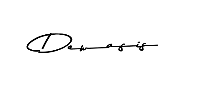 How to make Dewasis name signature. Use Asem Kandis PERSONAL USE style for creating short signs online. This is the latest handwritten sign. Dewasis signature style 9 images and pictures png