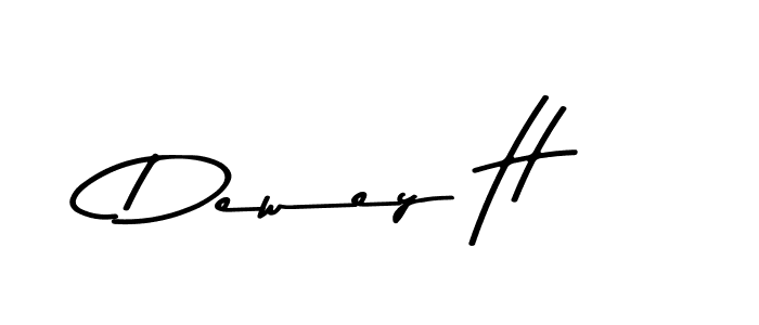 Similarly Asem Kandis PERSONAL USE is the best handwritten signature design. Signature creator online .You can use it as an online autograph creator for name Dewey H. Dewey H signature style 9 images and pictures png