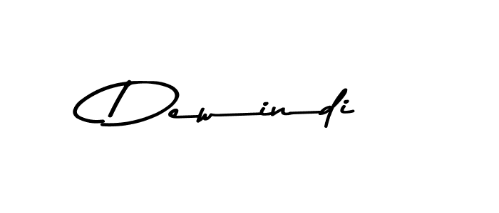 Design your own signature with our free online signature maker. With this signature software, you can create a handwritten (Asem Kandis PERSONAL USE) signature for name Dewindi. Dewindi signature style 9 images and pictures png