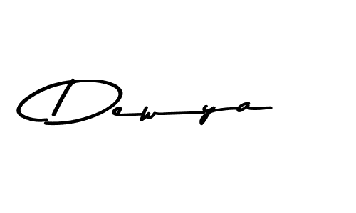 How to make Dewya signature? Asem Kandis PERSONAL USE is a professional autograph style. Create handwritten signature for Dewya name. Dewya signature style 9 images and pictures png