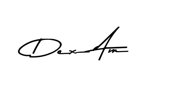 Dex Am stylish signature style. Best Handwritten Sign (Asem Kandis PERSONAL USE) for my name. Handwritten Signature Collection Ideas for my name Dex Am. Dex Am signature style 9 images and pictures png