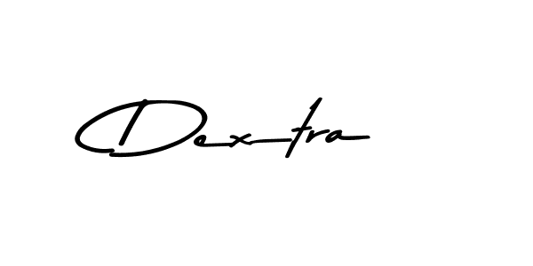 Design your own signature with our free online signature maker. With this signature software, you can create a handwritten (Asem Kandis PERSONAL USE) signature for name Dextra. Dextra signature style 9 images and pictures png