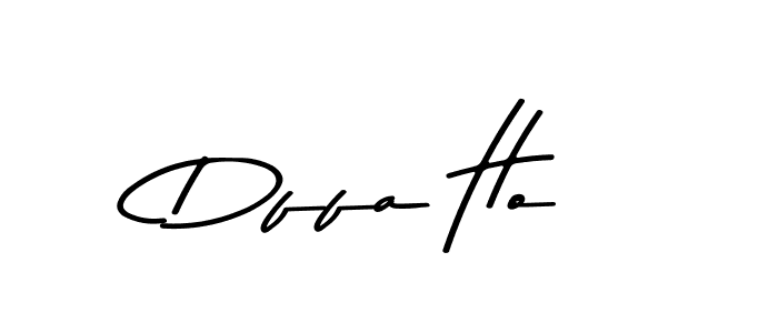 Create a beautiful signature design for name Dffa Ho. With this signature (Asem Kandis PERSONAL USE) fonts, you can make a handwritten signature for free. Dffa Ho signature style 9 images and pictures png