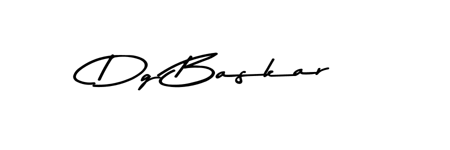 How to make Dg Baskar signature? Asem Kandis PERSONAL USE is a professional autograph style. Create handwritten signature for Dg Baskar name. Dg Baskar signature style 9 images and pictures png
