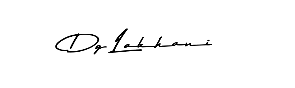 Also You can easily find your signature by using the search form. We will create Dg Lakhani name handwritten signature images for you free of cost using Asem Kandis PERSONAL USE sign style. Dg Lakhani signature style 9 images and pictures png