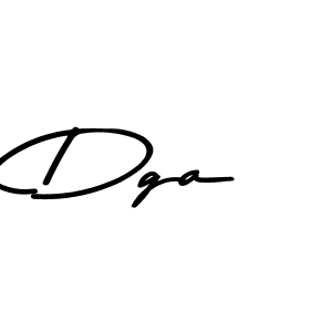 Design your own signature with our free online signature maker. With this signature software, you can create a handwritten (Asem Kandis PERSONAL USE) signature for name Dga. Dga signature style 9 images and pictures png