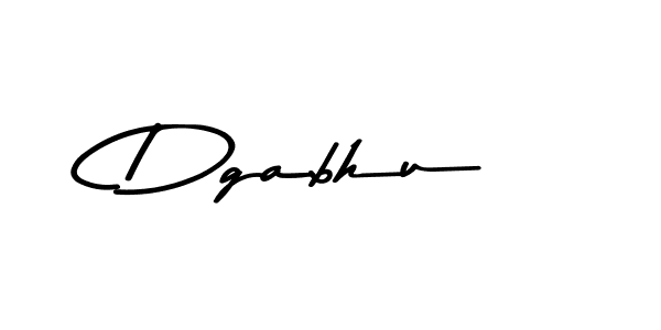 Design your own signature with our free online signature maker. With this signature software, you can create a handwritten (Asem Kandis PERSONAL USE) signature for name Dgabhu. Dgabhu signature style 9 images and pictures png