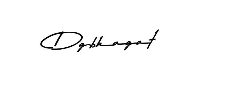 Make a beautiful signature design for name Dgbhagat. With this signature (Asem Kandis PERSONAL USE) style, you can create a handwritten signature for free. Dgbhagat signature style 9 images and pictures png