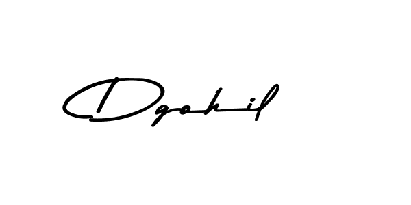 Also You can easily find your signature by using the search form. We will create Dgohil name handwritten signature images for you free of cost using Asem Kandis PERSONAL USE sign style. Dgohil signature style 9 images and pictures png