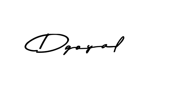 Use a signature maker to create a handwritten signature online. With this signature software, you can design (Asem Kandis PERSONAL USE) your own signature for name Dgoyal. Dgoyal signature style 9 images and pictures png