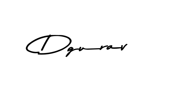 Create a beautiful signature design for name Dgurav. With this signature (Asem Kandis PERSONAL USE) fonts, you can make a handwritten signature for free. Dgurav signature style 9 images and pictures png