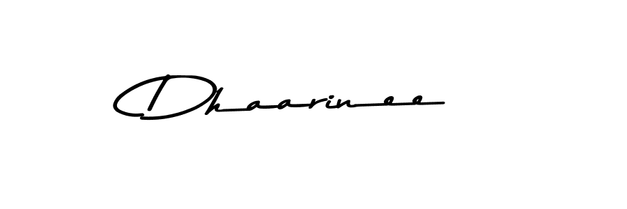 Create a beautiful signature design for name Dhaarinee. With this signature (Asem Kandis PERSONAL USE) fonts, you can make a handwritten signature for free. Dhaarinee signature style 9 images and pictures png