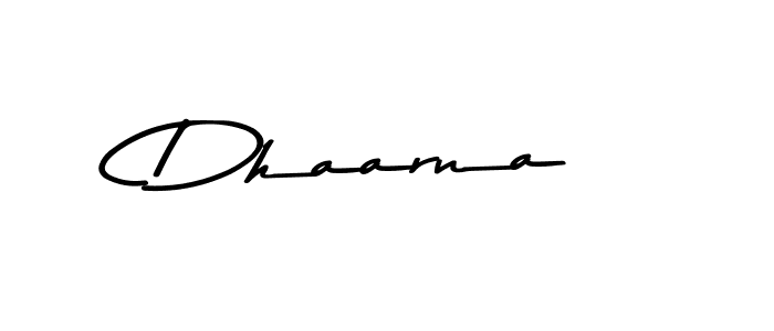 Dhaarna stylish signature style. Best Handwritten Sign (Asem Kandis PERSONAL USE) for my name. Handwritten Signature Collection Ideas for my name Dhaarna. Dhaarna signature style 9 images and pictures png