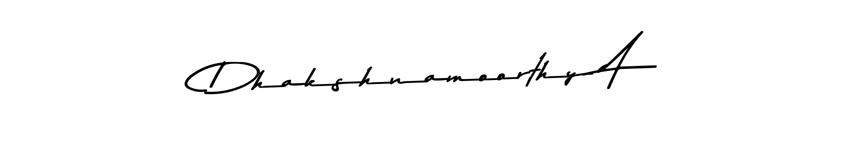 How to make Dhakshnamoorthy A name signature. Use Asem Kandis PERSONAL USE style for creating short signs online. This is the latest handwritten sign. Dhakshnamoorthy A signature style 9 images and pictures png