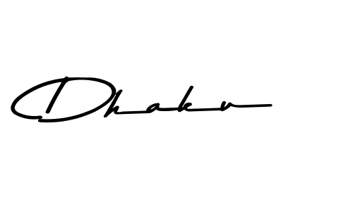 You can use this online signature creator to create a handwritten signature for the name Dhaku. This is the best online autograph maker. Dhaku signature style 9 images and pictures png