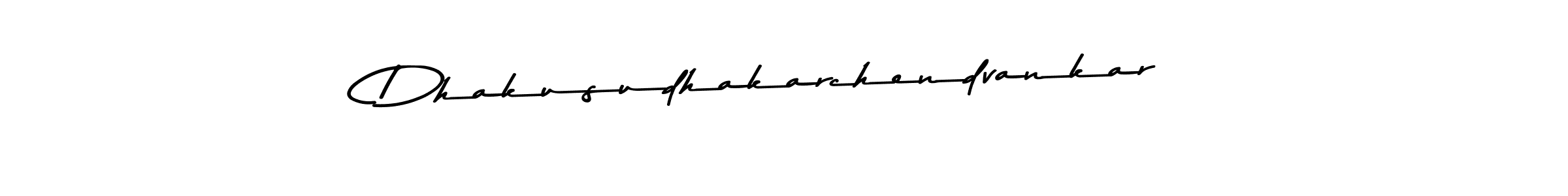 Use a signature maker to create a handwritten signature online. With this signature software, you can design (Asem Kandis PERSONAL USE) your own signature for name Dhakusudhakarchendvankar. Dhakusudhakarchendvankar signature style 9 images and pictures png