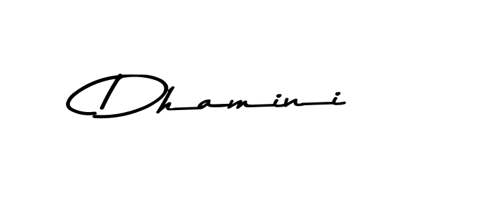 Asem Kandis PERSONAL USE is a professional signature style that is perfect for those who want to add a touch of class to their signature. It is also a great choice for those who want to make their signature more unique. Get Dhamini name to fancy signature for free. Dhamini signature style 9 images and pictures png