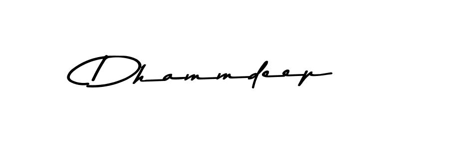 Create a beautiful signature design for name Dhammdeep. With this signature (Asem Kandis PERSONAL USE) fonts, you can make a handwritten signature for free. Dhammdeep signature style 9 images and pictures png