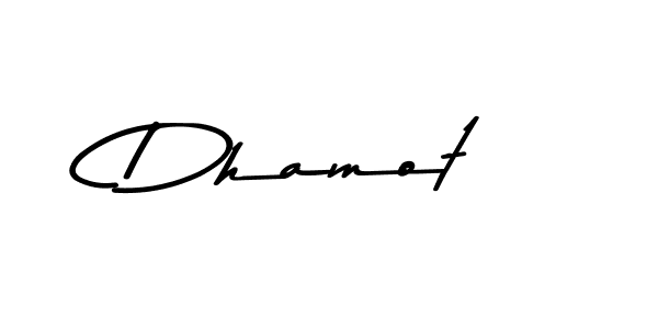 Dhamot stylish signature style. Best Handwritten Sign (Asem Kandis PERSONAL USE) for my name. Handwritten Signature Collection Ideas for my name Dhamot. Dhamot signature style 9 images and pictures png