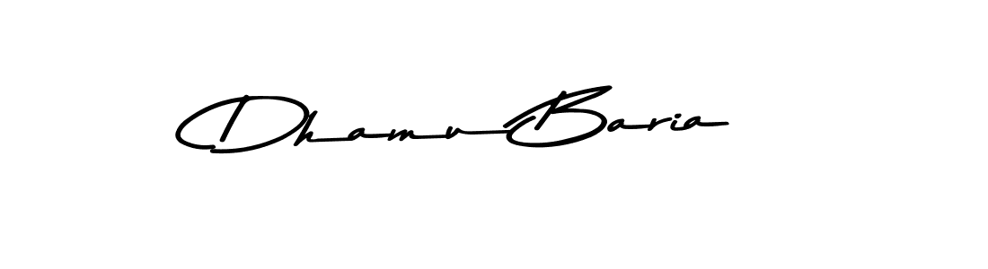 You should practise on your own different ways (Asem Kandis PERSONAL USE) to write your name (Dhamu Baria) in signature. don't let someone else do it for you. Dhamu Baria signature style 9 images and pictures png