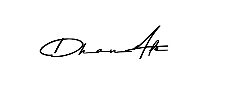 if you are searching for the best signature style for your name Dhan Ale. so please give up your signature search. here we have designed multiple signature styles  using Asem Kandis PERSONAL USE. Dhan Ale signature style 9 images and pictures png