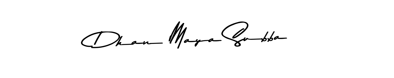 The best way (Asem Kandis PERSONAL USE) to make a short signature is to pick only two or three words in your name. The name Dhan Maya Subba include a total of six letters. For converting this name. Dhan Maya Subba signature style 9 images and pictures png