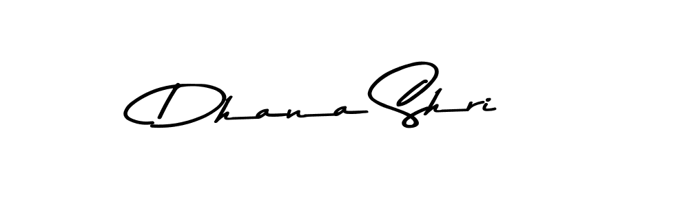 Use a signature maker to create a handwritten signature online. With this signature software, you can design (Asem Kandis PERSONAL USE) your own signature for name Dhana Shri. Dhana Shri signature style 9 images and pictures png