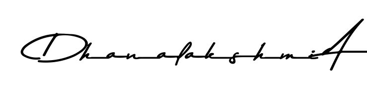 Similarly Asem Kandis PERSONAL USE is the best handwritten signature design. Signature creator online. You can use it as an online autograph creator for name Dhanalakshmi A. Dhanalakshmi A signature style 9 images and pictures png