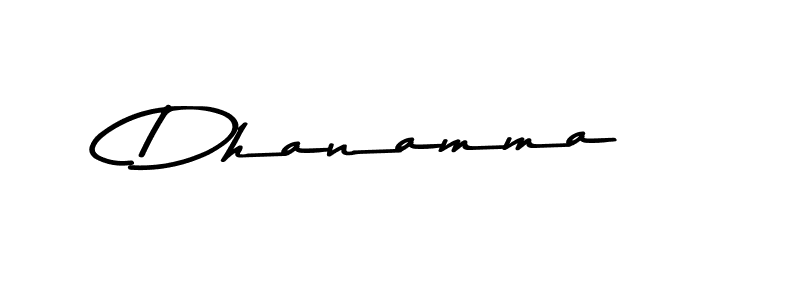 Dhanamma stylish signature style. Best Handwritten Sign (Asem Kandis PERSONAL USE) for my name. Handwritten Signature Collection Ideas for my name Dhanamma. Dhanamma signature style 9 images and pictures png