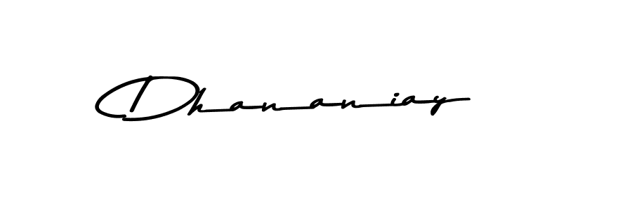 Make a short Dhananiay signature style. Manage your documents anywhere anytime using Asem Kandis PERSONAL USE. Create and add eSignatures, submit forms, share and send files easily. Dhananiay signature style 9 images and pictures png