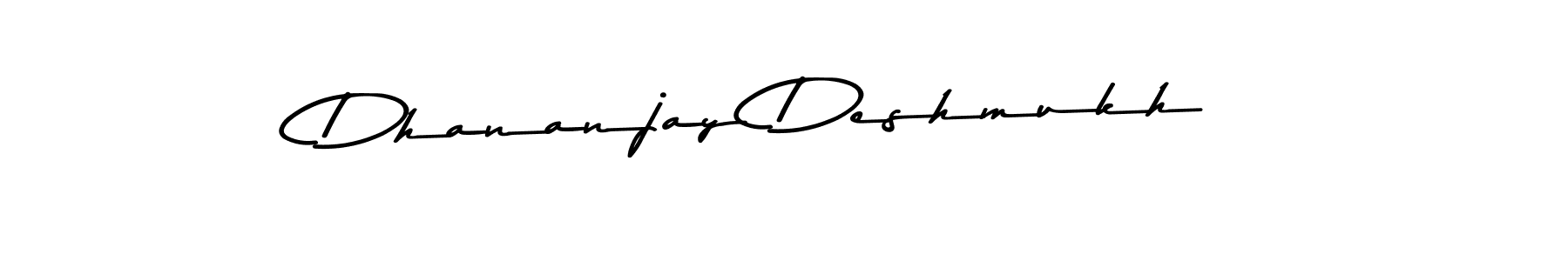 Dhananjay Deshmukh stylish signature style. Best Handwritten Sign (Asem Kandis PERSONAL USE) for my name. Handwritten Signature Collection Ideas for my name Dhananjay Deshmukh. Dhananjay Deshmukh signature style 9 images and pictures png