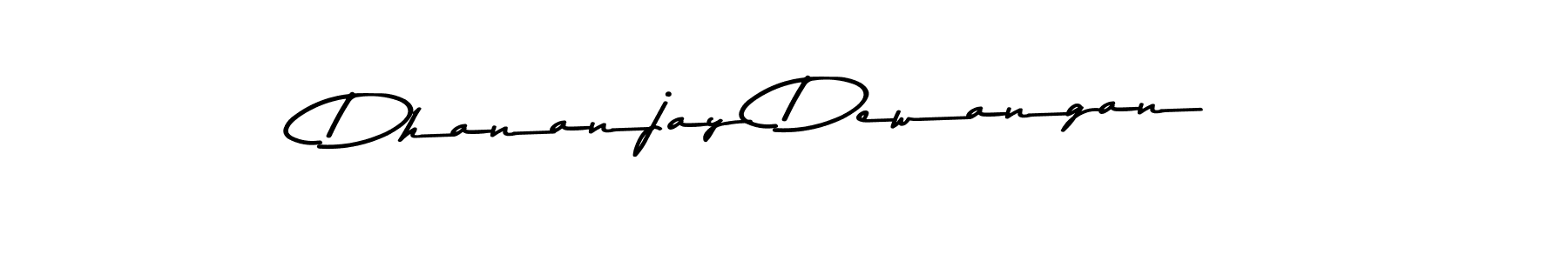 Create a beautiful signature design for name Dhananjay Dewangan. With this signature (Asem Kandis PERSONAL USE) fonts, you can make a handwritten signature for free. Dhananjay Dewangan signature style 9 images and pictures png