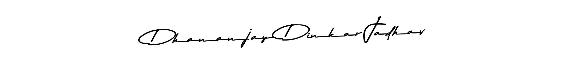 Make a beautiful signature design for name Dhananjay Dinkar Jadhav. With this signature (Asem Kandis PERSONAL USE) style, you can create a handwritten signature for free. Dhananjay Dinkar Jadhav signature style 9 images and pictures png