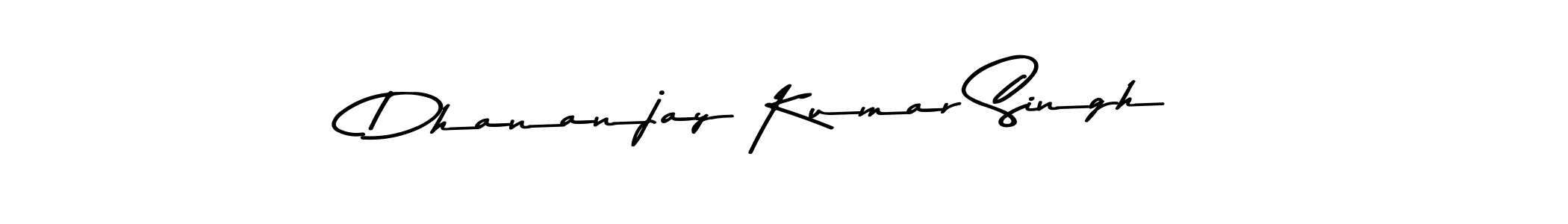 Use a signature maker to create a handwritten signature online. With this signature software, you can design (Asem Kandis PERSONAL USE) your own signature for name Dhananjay Kumar Singh. Dhananjay Kumar Singh signature style 9 images and pictures png