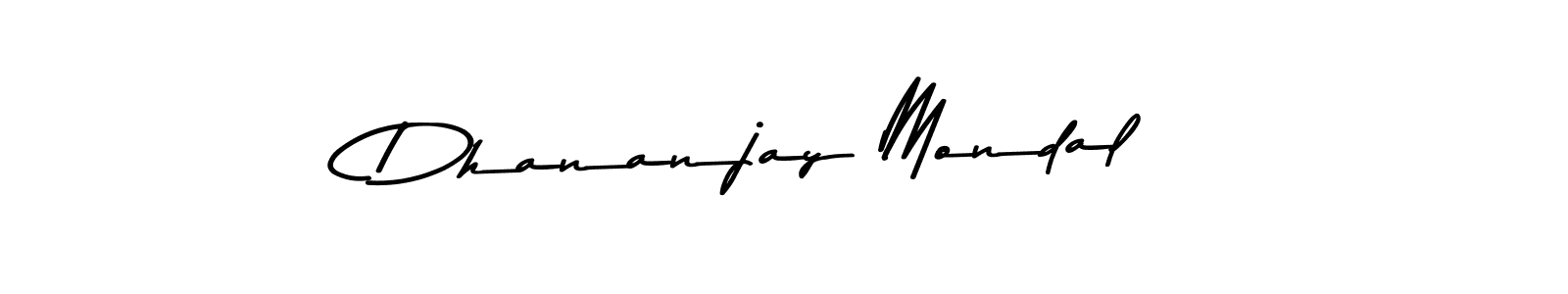 How to make Dhananjay Mondal signature? Asem Kandis PERSONAL USE is a professional autograph style. Create handwritten signature for Dhananjay Mondal name. Dhananjay Mondal signature style 9 images and pictures png