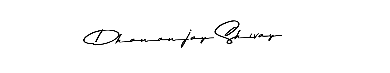 Dhananjay Shivay stylish signature style. Best Handwritten Sign (Asem Kandis PERSONAL USE) for my name. Handwritten Signature Collection Ideas for my name Dhananjay Shivay. Dhananjay Shivay signature style 9 images and pictures png