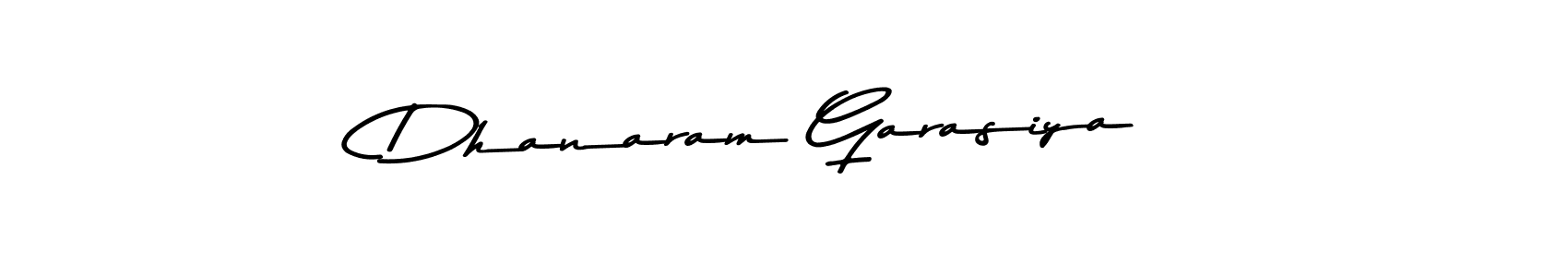Use a signature maker to create a handwritten signature online. With this signature software, you can design (Asem Kandis PERSONAL USE) your own signature for name Dhanaram Garasiya. Dhanaram Garasiya signature style 9 images and pictures png