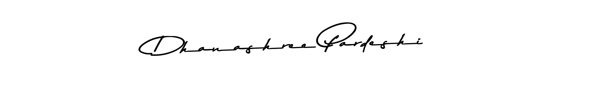 Create a beautiful signature design for name Dhanashree Pardeshi. With this signature (Asem Kandis PERSONAL USE) fonts, you can make a handwritten signature for free. Dhanashree Pardeshi signature style 9 images and pictures png
