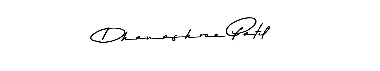 Create a beautiful signature design for name Dhanashree Patil. With this signature (Asem Kandis PERSONAL USE) fonts, you can make a handwritten signature for free. Dhanashree Patil signature style 9 images and pictures png